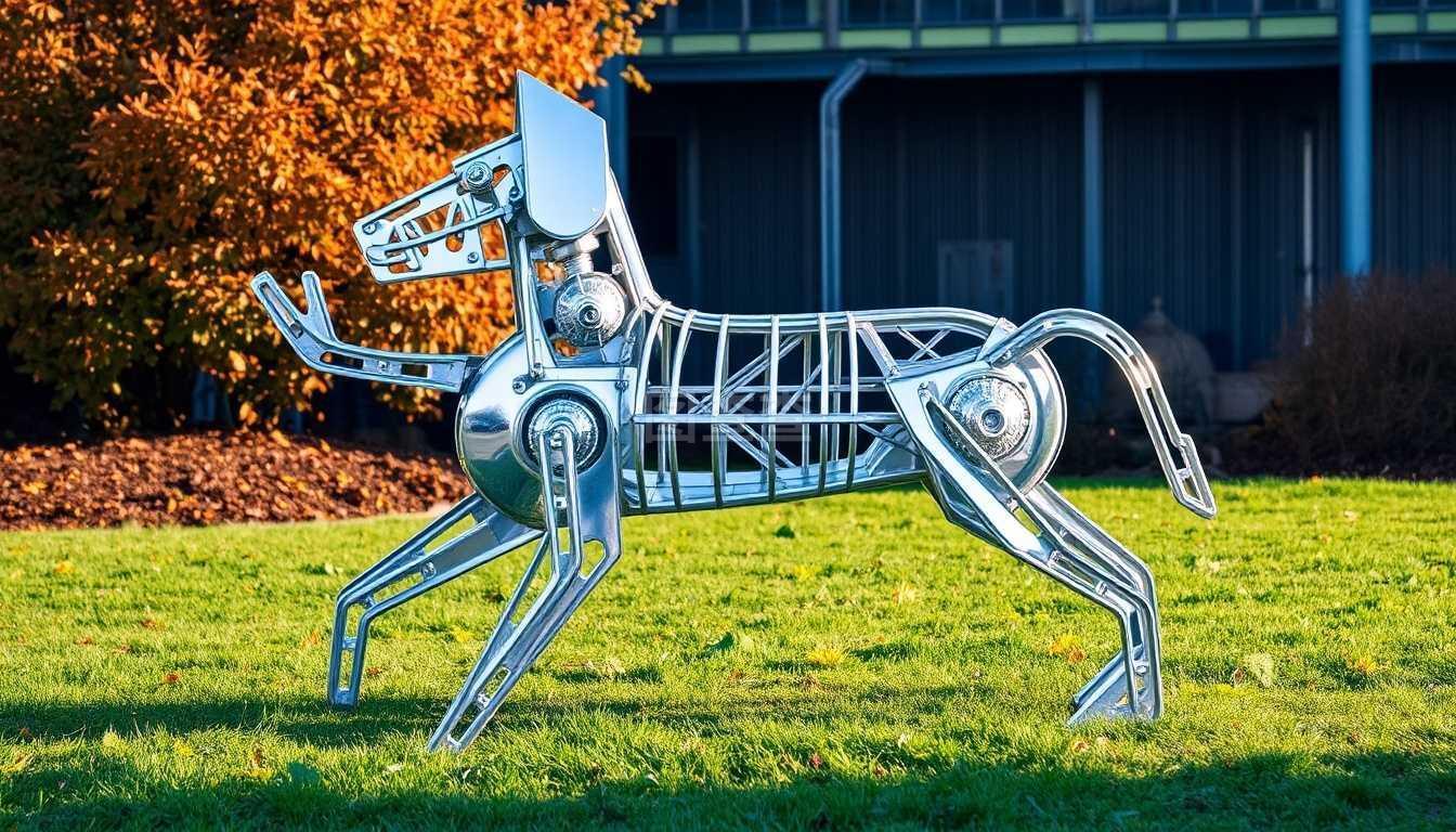 犬形鋼結構 當建筑藝術與仿生學相遇